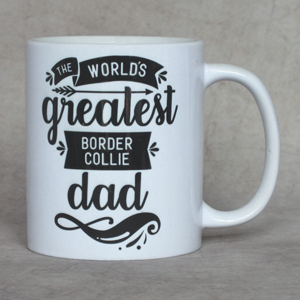 The Worlds Greatest Border Collie Dad Mug