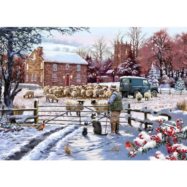 Home Farm 1000 Piece Jigsaw Puzzle