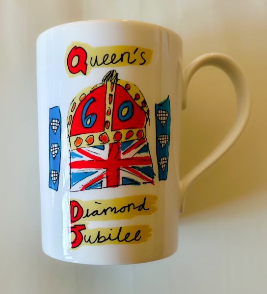 Border Collie Trust GB Queen's Diamond Jubilee Anniversary Mug