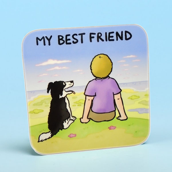 ''My Best Friend'' Coaster