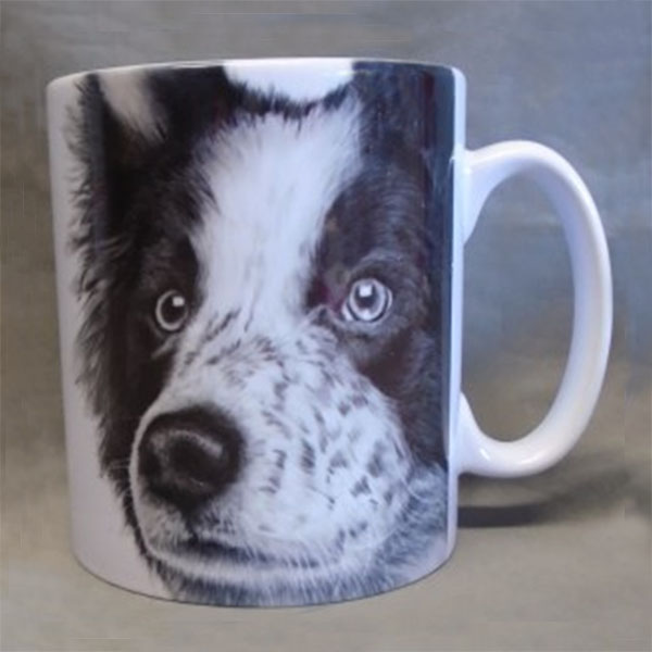 Mark Charles Border Collie Mug