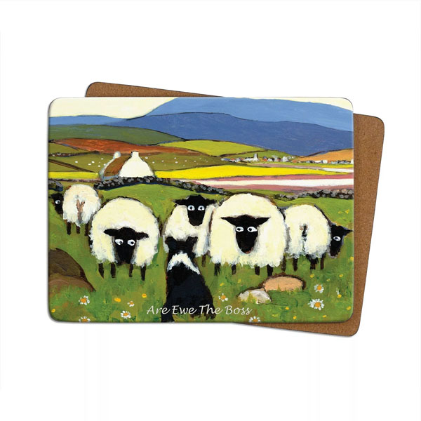 ''Are Ewe The Boss'' Table Mat