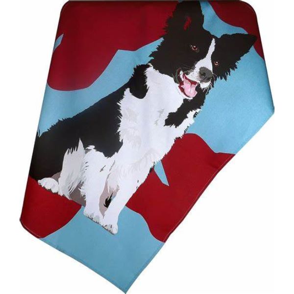 Leslie Gerry Border Collie Tea Towel