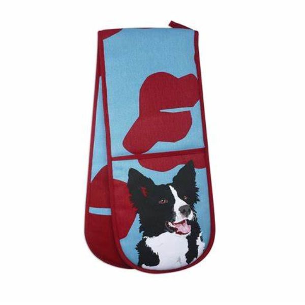 Leslie Gerry Border Collie Double Gauntlet