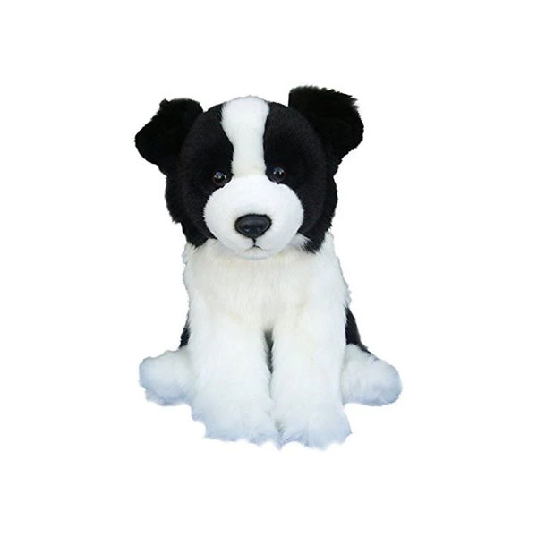 20 cm Sitting Border Collie Soft Toy