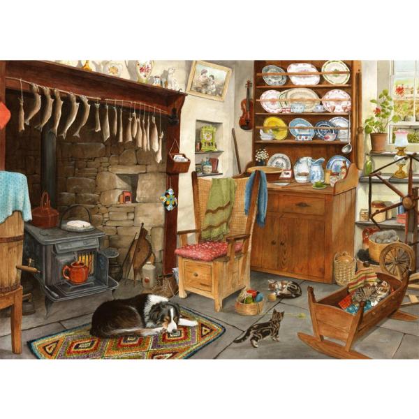 Fisherman`s Cottage 500 XL Piece Jigsaw Puzzle