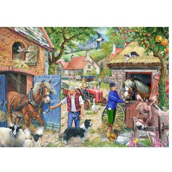 Appletree Lane 1000 Piece Jigsaw Puzzle