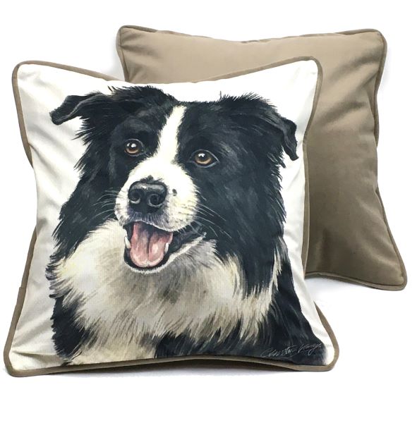 Border Collie Cushion Cover