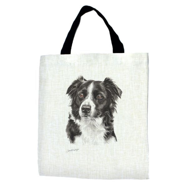 Border Collie Tote Bag