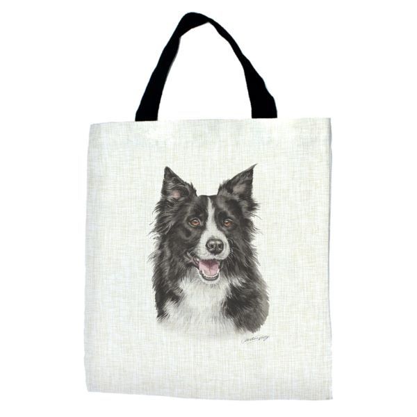 Border Collie Tote Bag