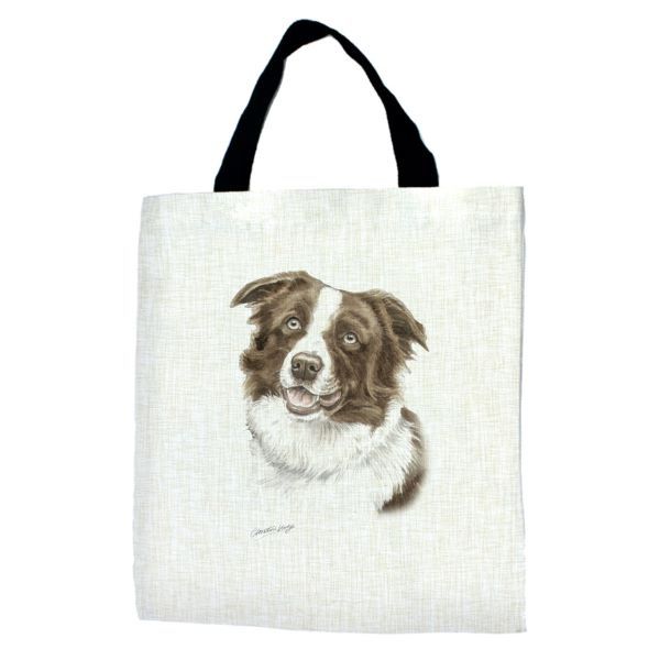 Border Collie Tote Bag