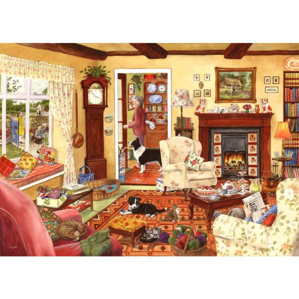 In Time For Tea 500 XL Piece Jigsaw Puzzle