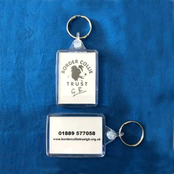 Border Collie Trust GB Keyring