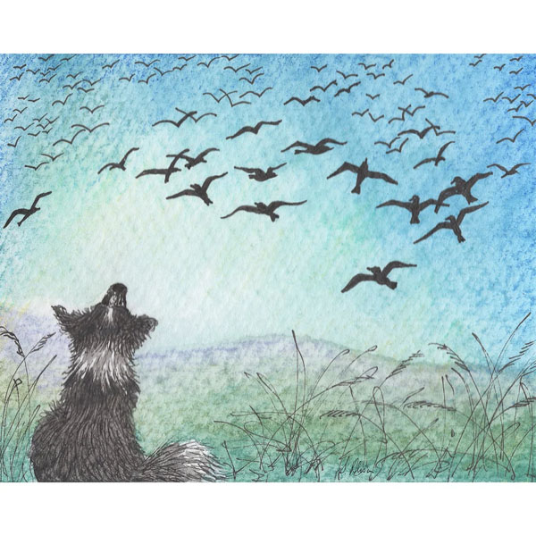 Migrating Birds Print 10'' x 8''