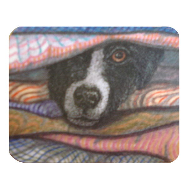 ''Airing Cupboard Hideout'' Large Coaster