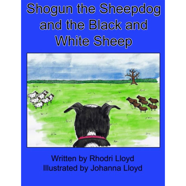 Shogun the Sheepdog and the Black and White Sheep