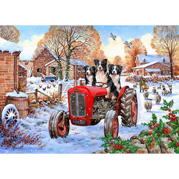 Beau, Belle & Bramble 1000 Piece Jigsaw Puzzle