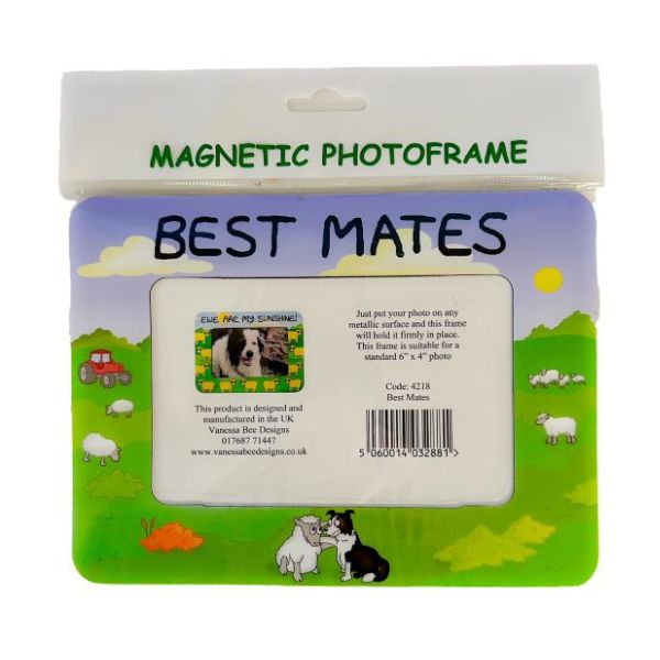 Best Mates  Large Photo Frame Fridge Magnet