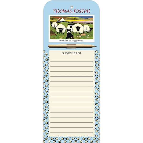 Thank Ewe For Doggy Sitting Magnetic Notepad