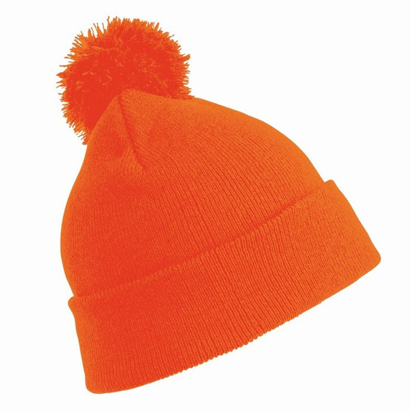 Pompom Beanie Hat